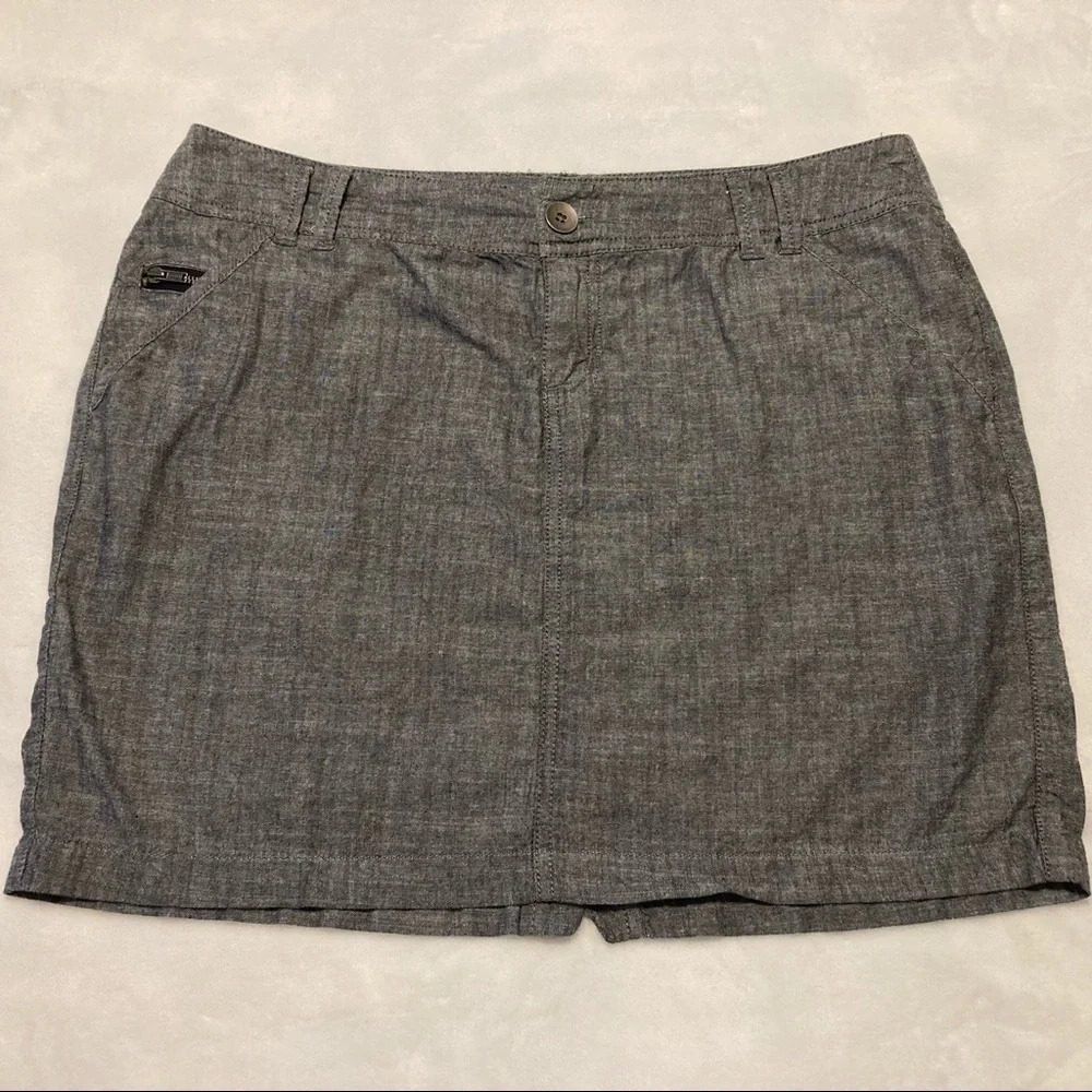 Converse One Star Gray Cotton Skirt 12